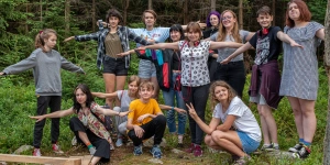 Zdjęcie grupowe obóz rysunkowy Vogue Travel