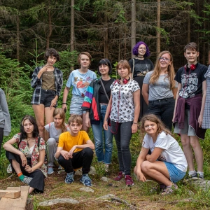 Grupa uczestników obóz rysunkowy Vogue Travel