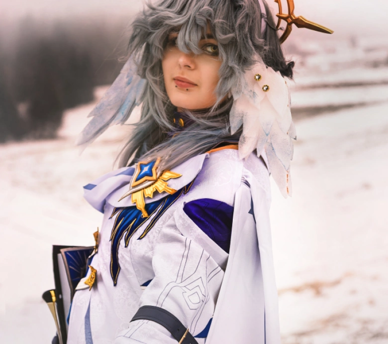 Obóz zimowy cosplay